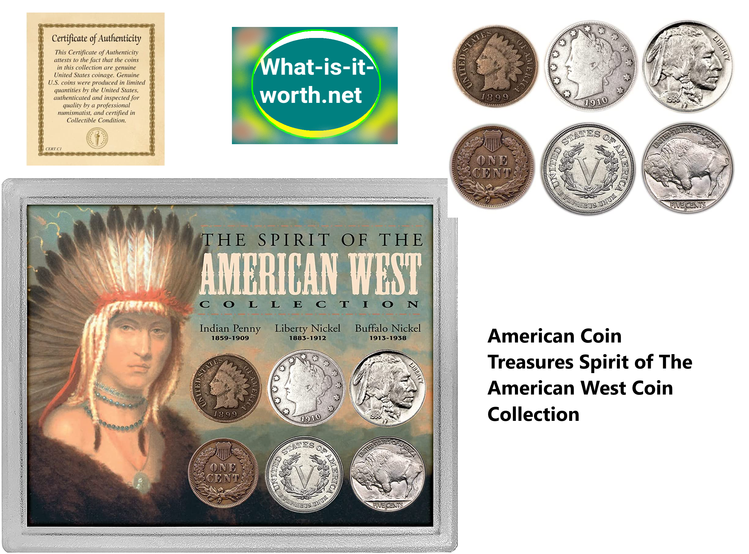 American Coin Treasures Spirit of The American West Coin Collection 