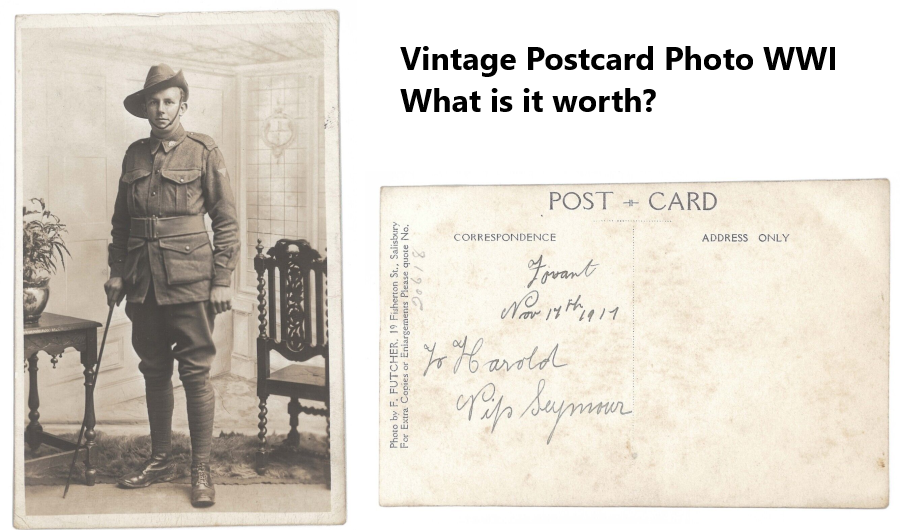 Vintage Postcard Photo WWI Military Australian Soldier Circa 1910.png